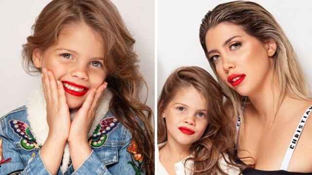 Francesca Icardi, la hija de Wanda Nara, grabó un video de maquillaje, pero terminó hablando de más: “Mamá y papá están...”.