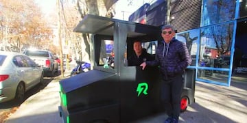 LogisCar, el vehículo autosustentable de Villa Mercedes, San Luis