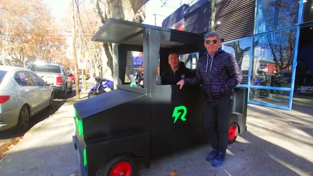 LogisCar, el vehículo autosustentable de Villa Mercedes, San Luis