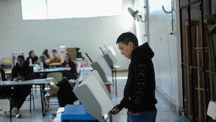 Problemas con el voto electrónico en CABA. Foto Federico Lopez Claro