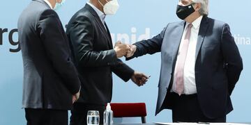 En representación de la provincia estuvo el vice gobernador, Eugenio Quiroga