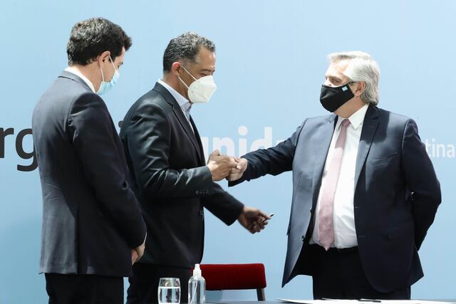 En representación de la provincia estuvo el vice gobernador, Eugenio Quiroga