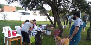 Campaña de Vacunación Antirrábica en San Antonio de Arredondo.