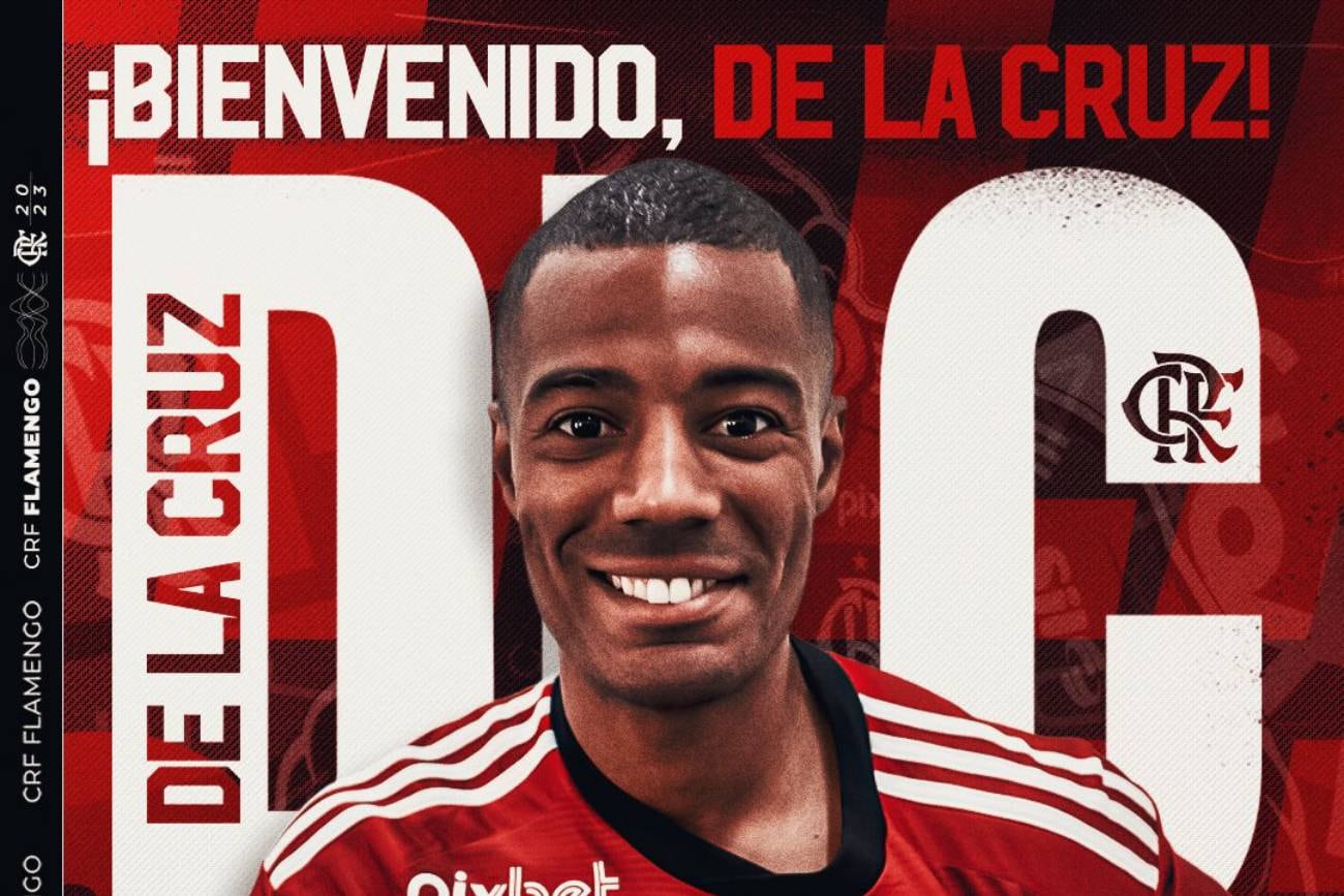 Nicolás De La Cruz en el Flamengo (Prensa).