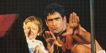 Ramiro recordó a Rodrigo con una canción de su padre en vivo.