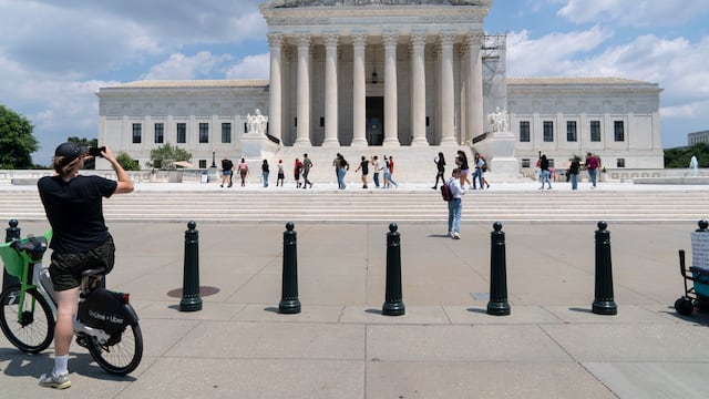 La sede de la Corte Suprema de Estados Unidos en Washington el 18 de junio del 2024.  (Foto AP/Jose Luis Magana)