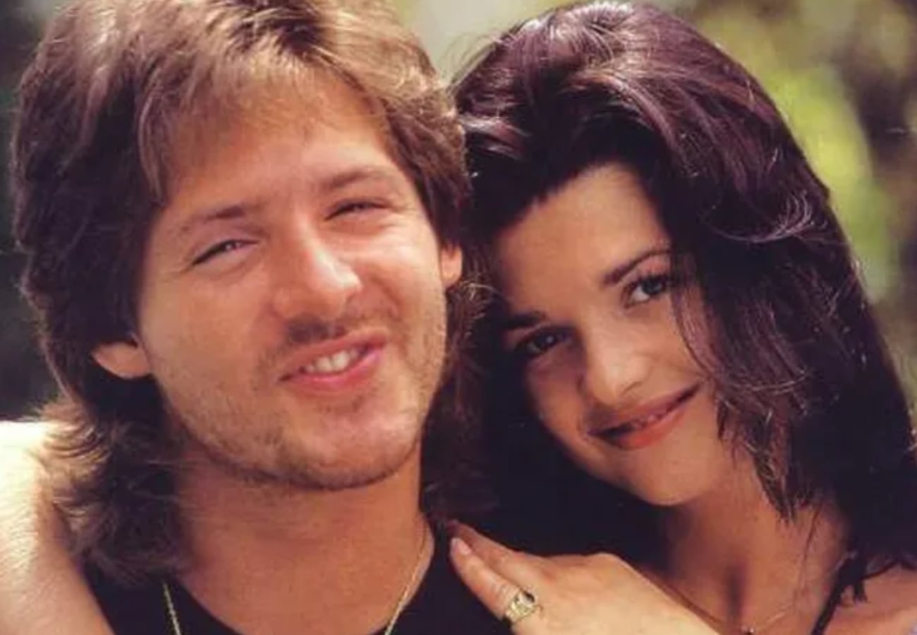 Araceli González y Adrián Suar.