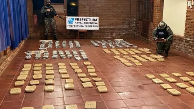 Incautan marihuana en Eldorado.