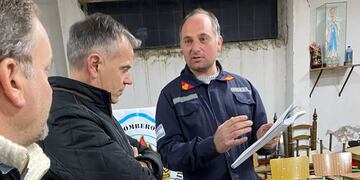 Werner Nickel del Movimiento Vecinal Renovación visitó San Francisco de Bellocq