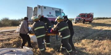 Accidente en ruta 147 de San Luis.