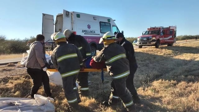 Accidente en ruta 147 de San Luis.