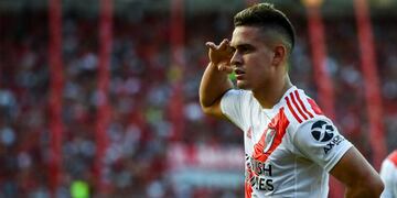 Rafael Santos Borré dejó River y seguirá su carrera en el fútbol alemán.