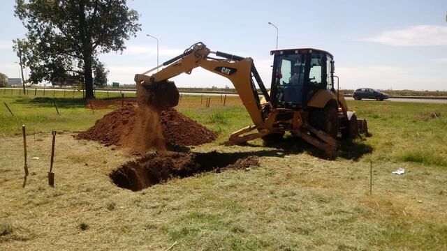 Comenzó la obra de la  estación elevadora de efluentes