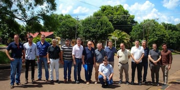 Avanza la agenda técnica para el inicio del puente internacional San Javier – Porto Xavier.