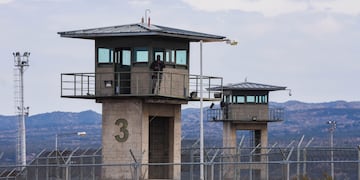 Almafuerte, torre de vigilancia de la Penitenciaria de Mendoza que se encuentra en Cacheuta