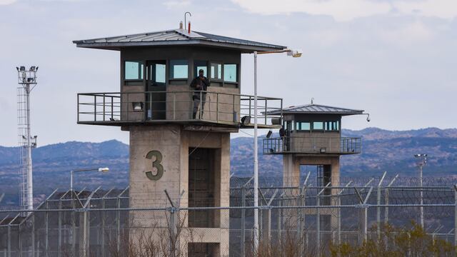 Almafuerte, torre de vigilancia de la Penitenciaria  de Mendoza que se encuentra en Cacheuta