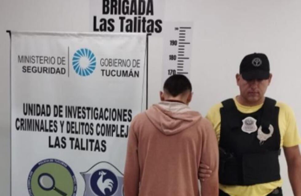 Estaba prófugo de la justicia y lo atraparon