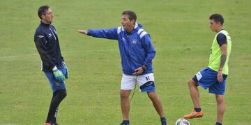 Mauricio Caranta y Frank Kudelka, juntos en Talleres. ¿Ahora juntos en Lanús? (Foto: Raimundo Viñuelas).