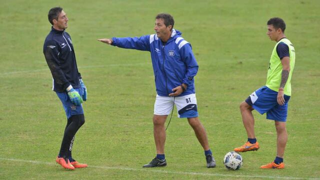 Mauricio Caranta y Frank Kudelka, juntos en Talleres. ¿Ahora juntos en Lanús? (Foto: Raimundo Viñuelas).