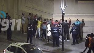 14 personas detenidas, 11 eran menores de edad.