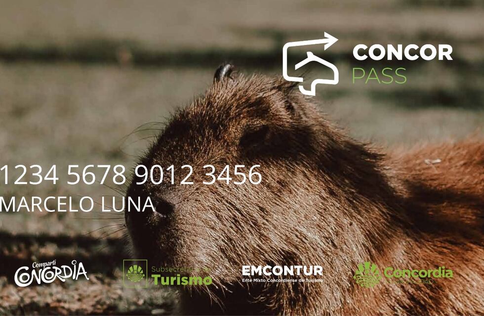 Concordia: se lanzó la segunda edición del programa ConcorPass con beneficios de hasta un 50% de descuento en turismo