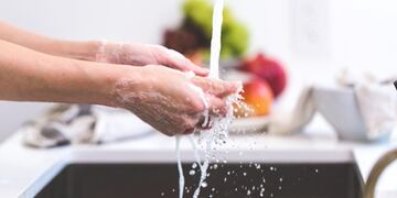 Desinfección de productos del supermercado