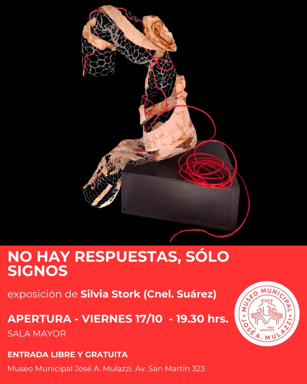 Museo Mulazzi: apertura de la muestra “No hay respuestas, sólo signos”