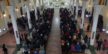 Realizaron en Punta Alta la misa por el Papa Francisco