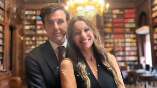 Roberto García Moritán juró como Ministro y fue acompañado de su esposa, Pampita. (Foto de Instagram: @pampitaoficial)