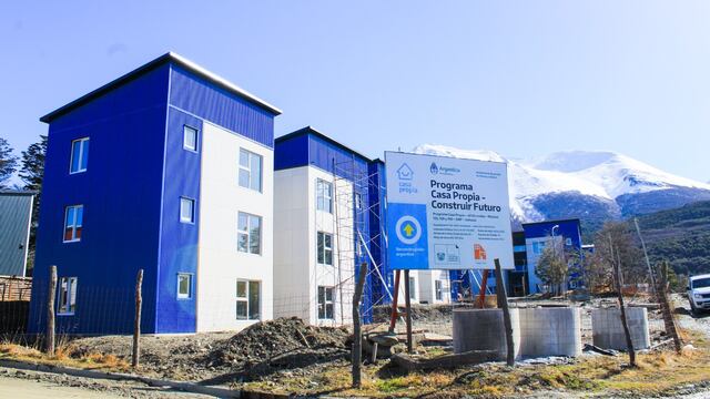 EL IPyH avanza con la construcción de 500 viviendas en Tierra del Fuego