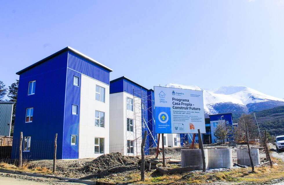 EL IPyH avanza con la construcción de 500 viviendas en Tierra del Fuego