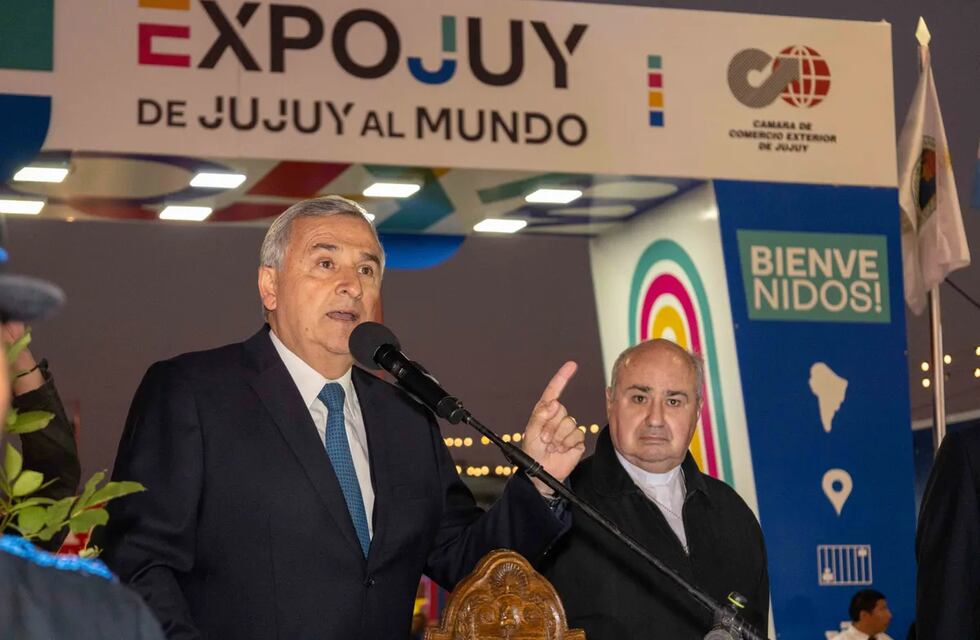 “Estamos firmes y exportando”, destacó Morales al inaugurar la Expojuy