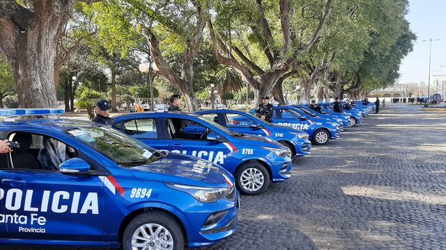 Los patrulleros que llegaron a la Unidad Regional V de Policía