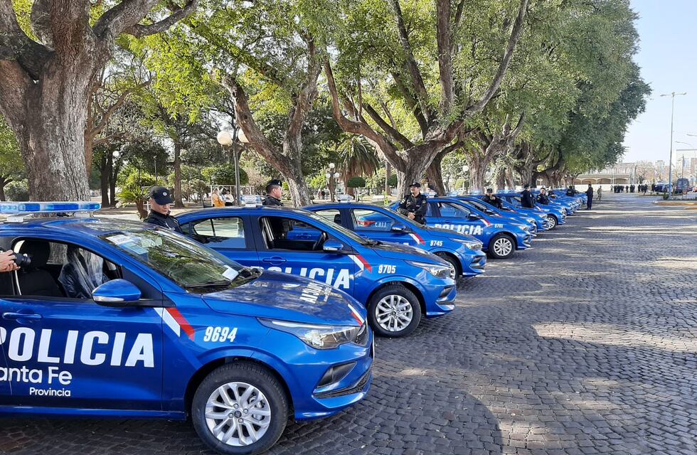 Llegaron 20 nuevos patrulleros para Rafaela