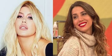 Wanda Nara y Cinthia Fernández.