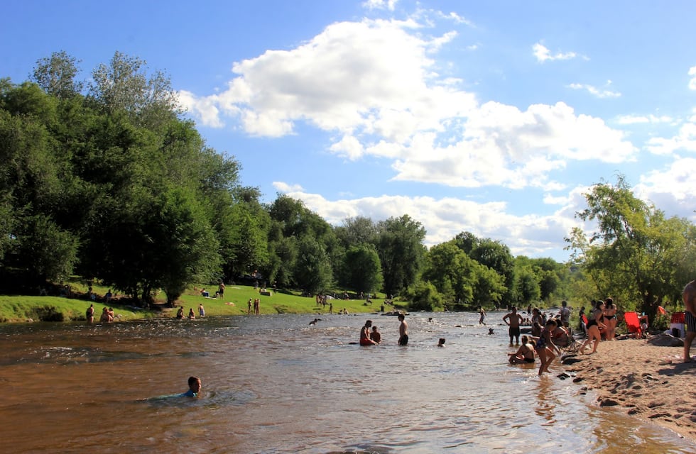 Jueves de sol y mucho calor en Villa Carlos Paz