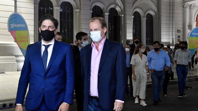 Bordet recibió al ministro de Educación de la Nación, Nicolás Trotta