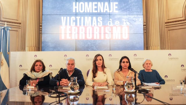 “Homenaje a Víctimas del Terrorismo”, el acto en la Legislatura. (Federico López Claro / La Voz)