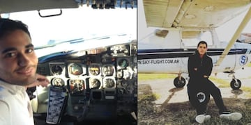 Kevin Alonso Raggio (27) y Franco Pamboukdjian Acevedo (22) murieron en el accidente en Uruguay.