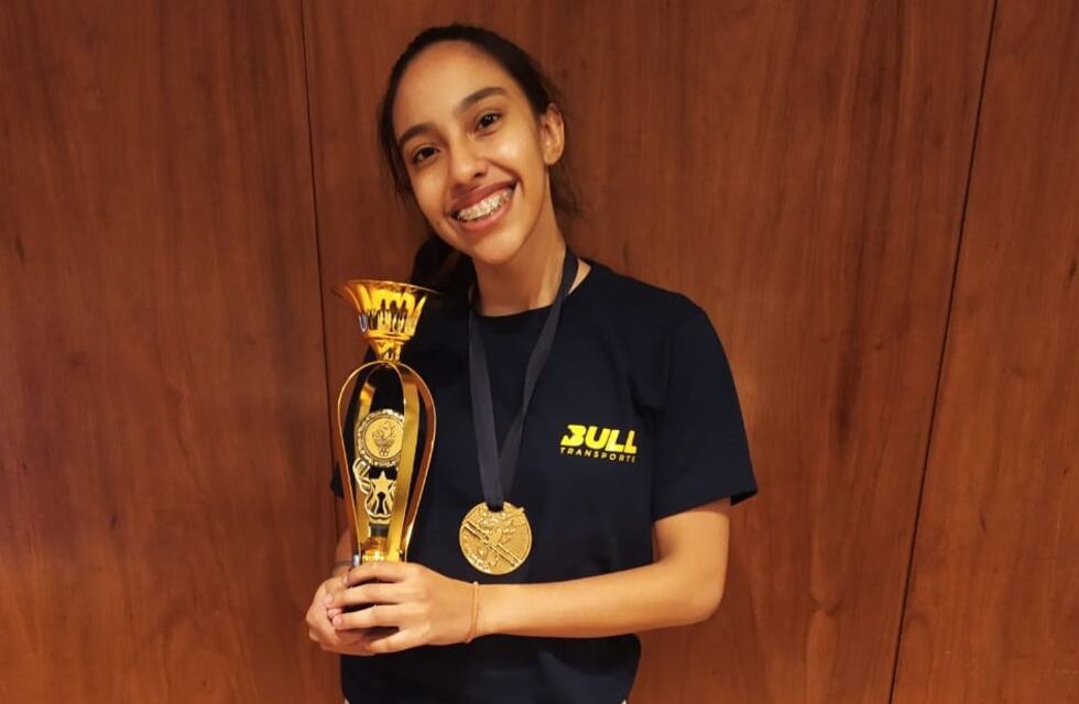 Buen regreso de Valentina Pecchio a la competencia de Taekwondo