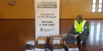 Gendarmería Nacional secuestró marihuana que era transportada en un rodado de Correo Argentino. Gendarmería Nacional