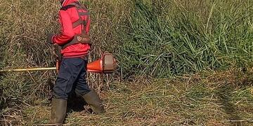 Itaembé Guazú: el IProDHa coordina desmalezamientos y limpieza