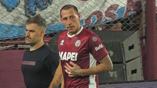 Cristian Lema protagonizó un tenso cruce con un arbitro