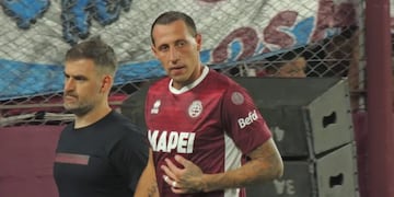 Cristian Lema protagonizó un tenso cruce con un arbitro