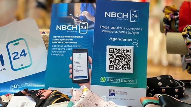 Para habilitar NBCH24 Billetera, sólo se debe agendar el número verificado 362 515 6224 (NBCH) y enviar un mensaje desde WhatsApp.