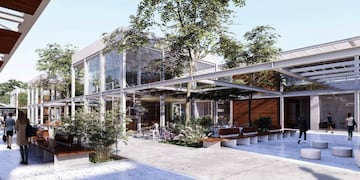 Así será la antigua terminal una vez remodelada.