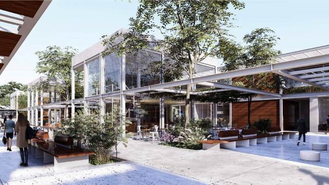 Así será la antigua terminal una vez remodelada.