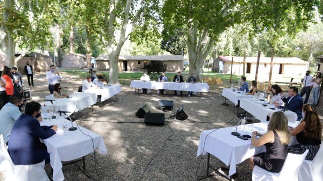 Concejo deliberante de Las Heras en contexto de pandemia.