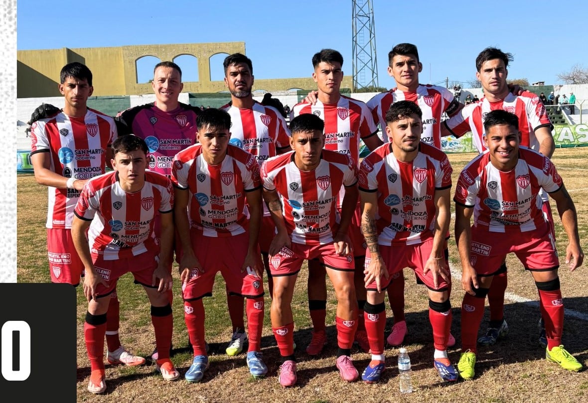 Valentín Mancini, futbolista de Arroyito, San Martín de Mendoza