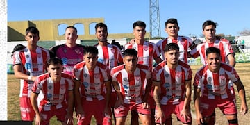 Valentín Mancini, futbolista de Arroyito, San Martín de Mendoza